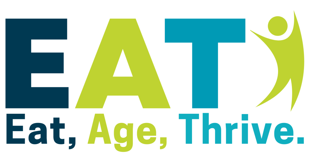 Eat, Age, Thrive logo